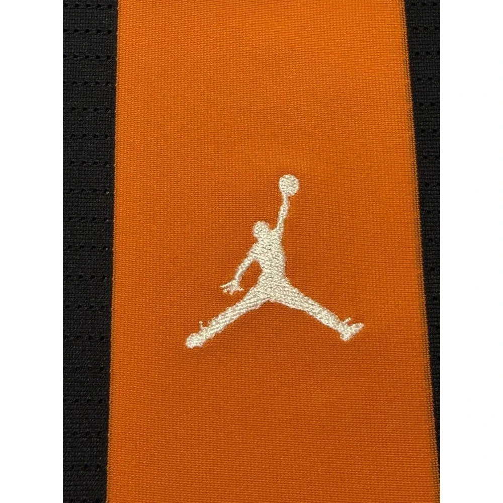 Nike Jordan Brooklyn Collegiate Goalie Shirt Mens Size M Orange HV0107-010 NWT